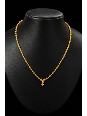 Beaded Necklace - Gold