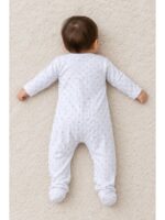 B-RP-598-01-WH-NB-WH-NB-F._back Baby Unisex Cotton Printed Rompers , Pack of 3-Multicolor