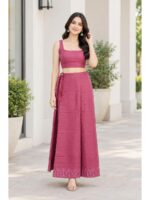 Cotton Petticoat / In-Skirt ,Overlocked 8 Part - Dust Pink