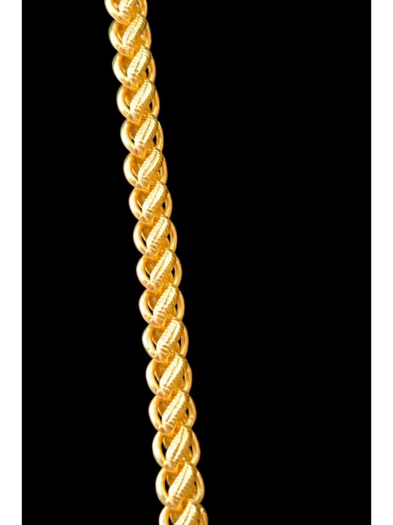 Women's Gold-Tone Twisted Rope Chain Necklace