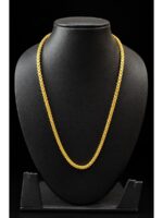 W-JW-621-02-NR-31-b Women's Gold-Tone Box Link Chain Necklace