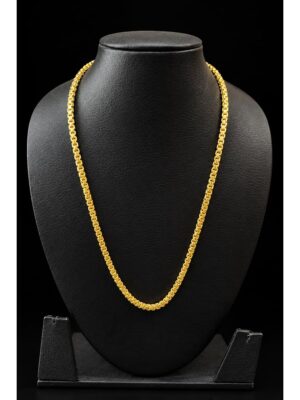 Women's Gold-Tone Box Link Chain Necklace