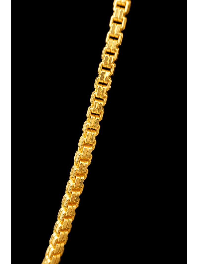Women's Gold-Tone Box Link Chain Necklace