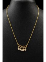 W-JW-621-03-OL-16-f Women's Gold-Tone Crystal Heart Pendant Necklace