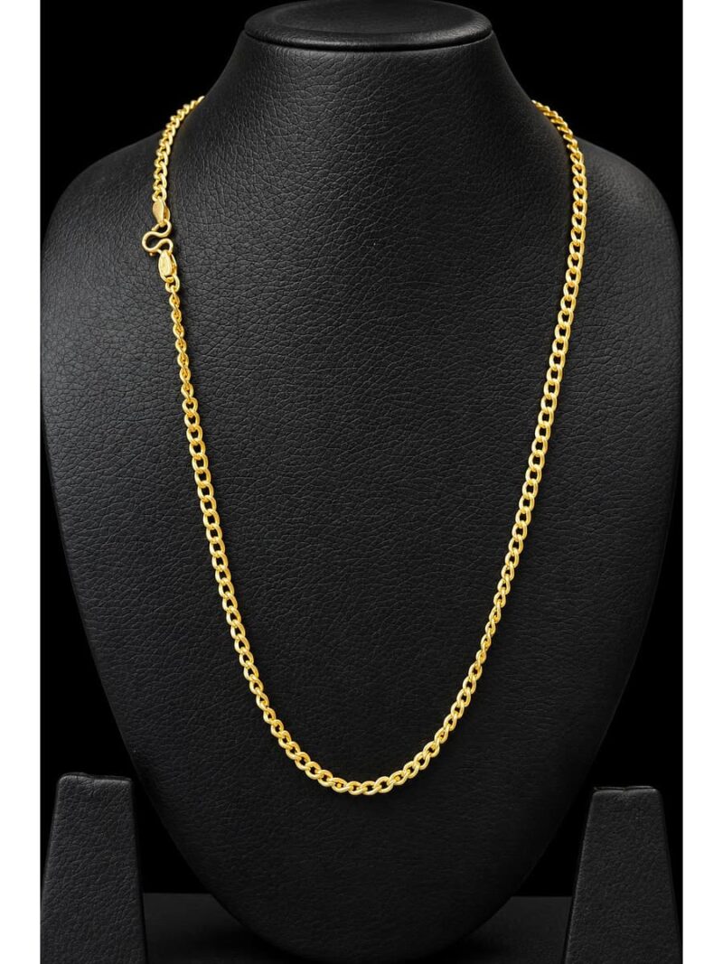 Women's Gold-Tone Classic Cable Chain Necklace