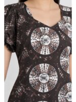 W-NY-576-01-CF-M_detail Women's Cotton Frock Nighty - Coffee