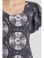 Women's Cotton Frock Nighty - Grey