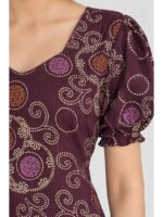 W-NY-577-10-PP-L_detail Women's Cotton Frock Nighty - Purple