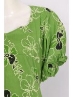 W-NY-600-10-MG-XL_detail Women's Cotton Frock Nighty - Mint Green