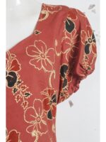 W-NY-600-11-TC-XL_detail Women's Cotton Frock Nighty - Terracotta