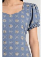 W-NY-602-13-LV-M-f_detail Women's Cotton Frock Nighty - Lavender