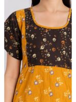 W-NY-620-01-AM-XXL_detail Women's Cotton Feeding Frock Nighty – Amber