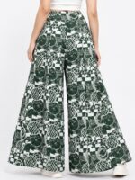 Women’s Lycra Palazzo Pant -Green