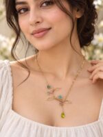 WJ-WP-NK01-MUL-01 (1) Women's Resin Fairy Necklace – Multicolour