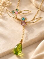 WJ-WP-NK01-MUL-01 (3) Women's Resin Fairy Necklace – Multicolour