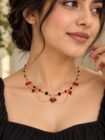 WJ-WP-NK01-MUL-02 (1) Women's Titanic Choker Necklace – Multicolour